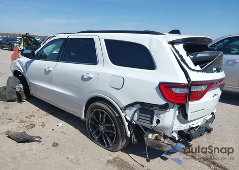 2024 Dodge Durango Gt Plus Rwd из США, поврежденный, VIN 1C4RDHDG6RC118437